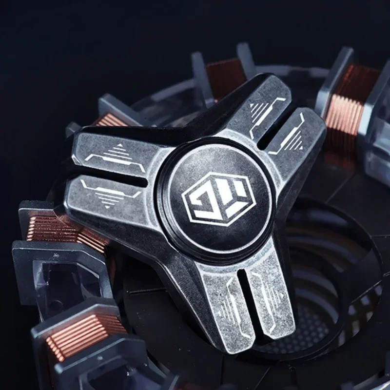 Rvs Metalen EDC Hand Fidget Spinner Vingertop Tol Tip Stress Verlichten Verminderen Speelgoed Anti angst Fidgeting