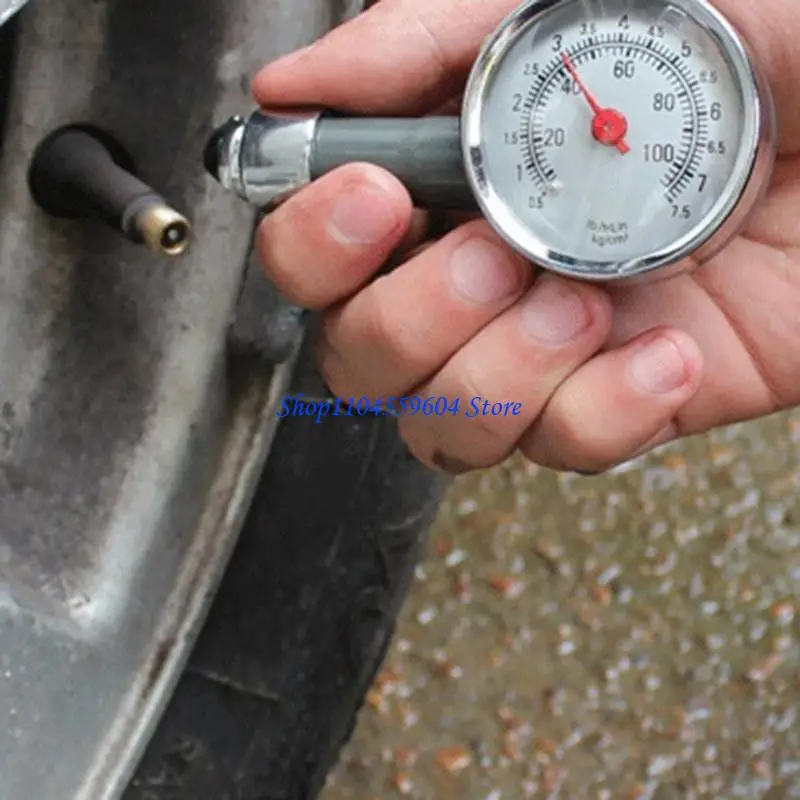 

12QM Testing Tool Portable Tyre Air Pressure Tester Tire Pressure Gauge