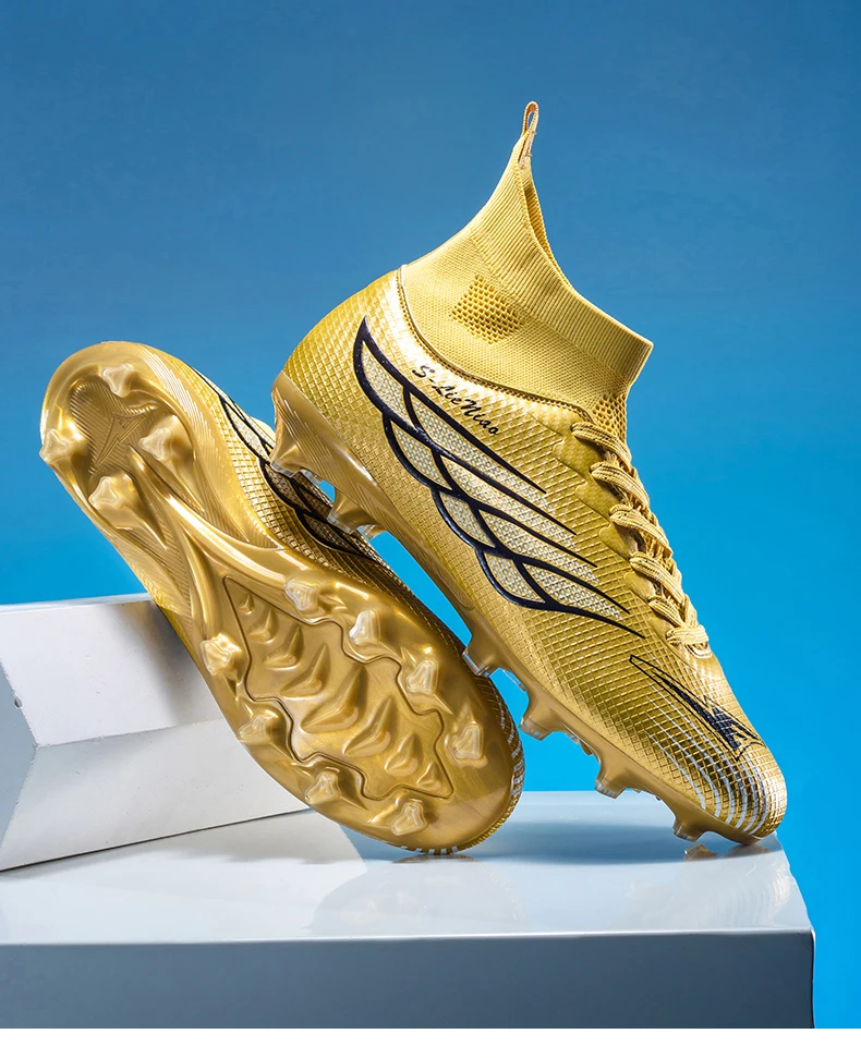 Professionelle Fußballschuhe Herren Fußballschuhe Society Fußballschuhe FG Ultraleichte Trainings-Fußballschuhe Outdoor-Sportschuhe – Detail 24