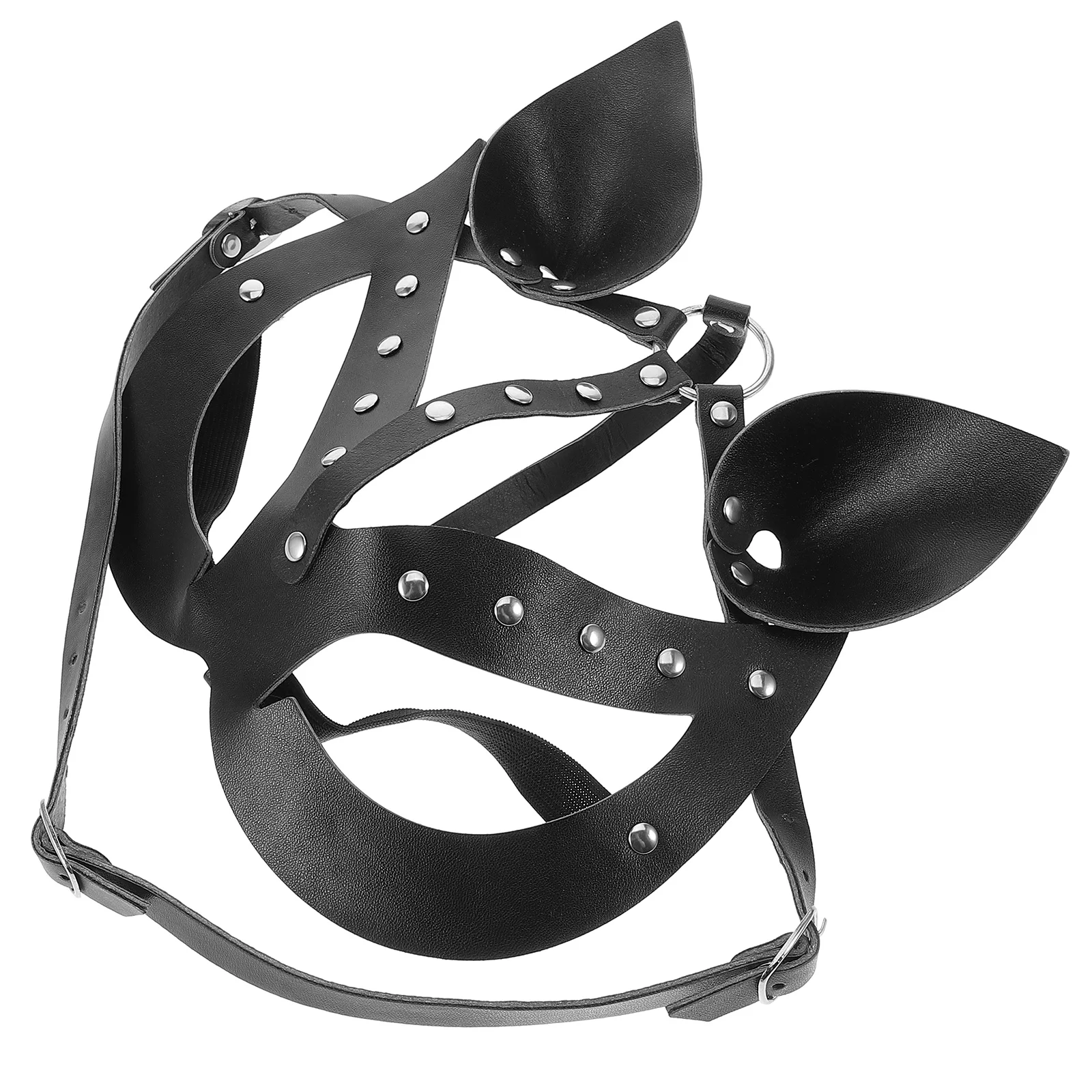 

Clothing Items Cat Face Mask Women's Halloween Masks Ladies Costumes Pu Accessories