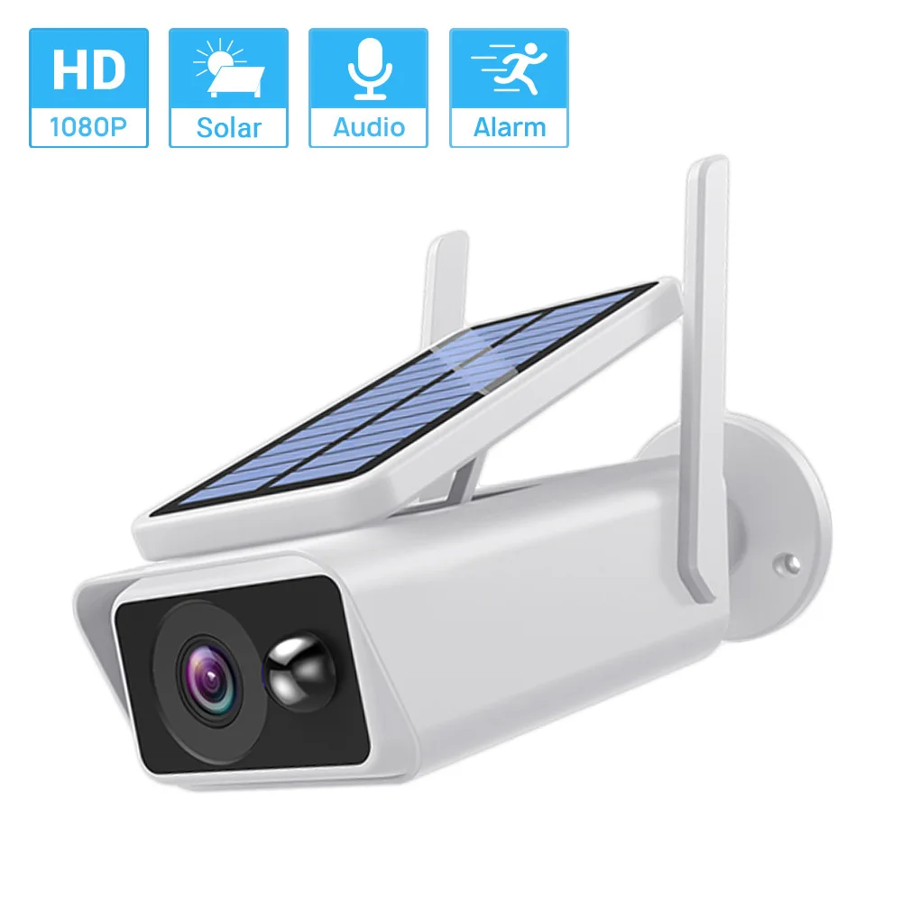 

2MP 1080P iCsee APP Solar Battery Power Low Comsunption IP Camera Home Security CCTV Intercom Baby Monitor