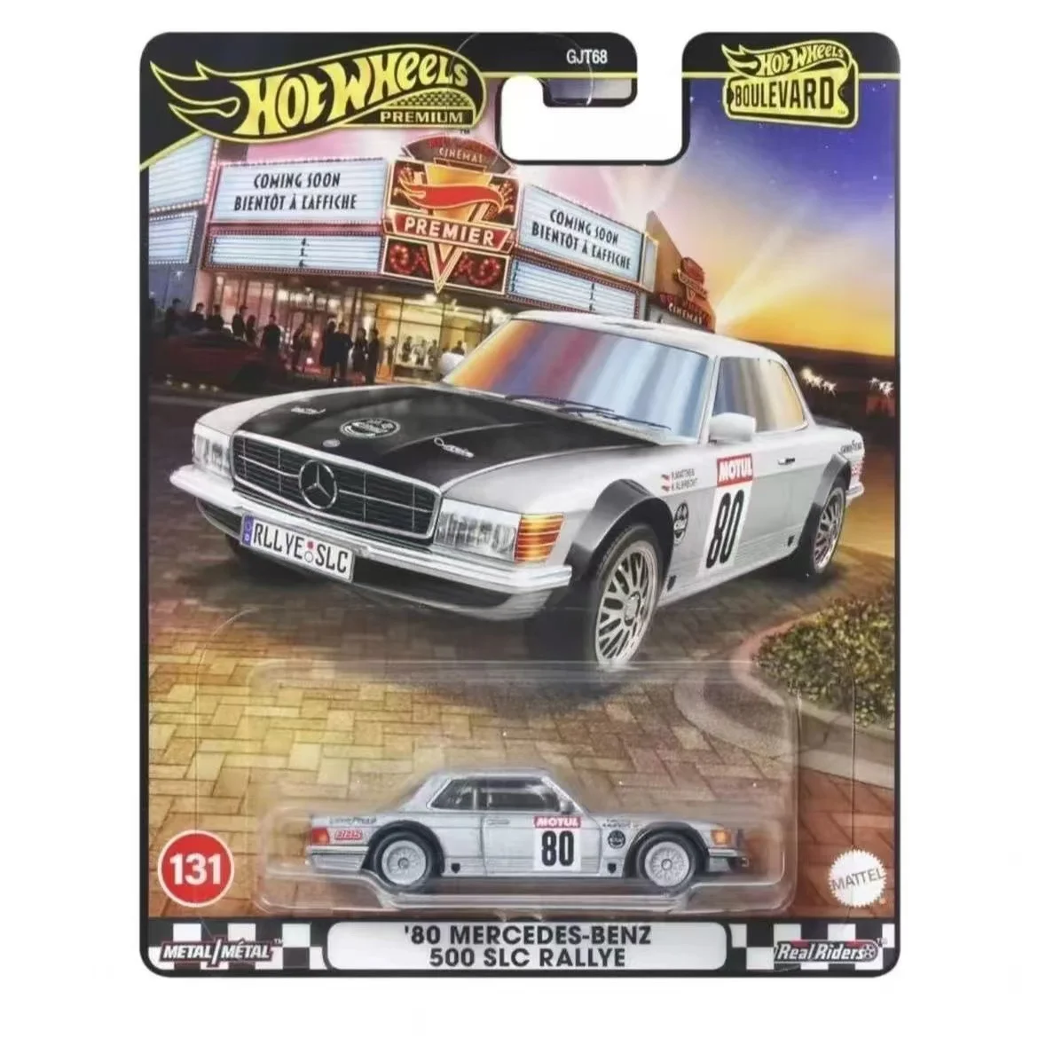 2026 New Mattel Hot Wheels Gjt68 Garden Avenue Series Iron Base Rubber Tire Bmw Nissan Toyota Dodge Alloy Car Model Die-Cast Toy Car Holiday Gift