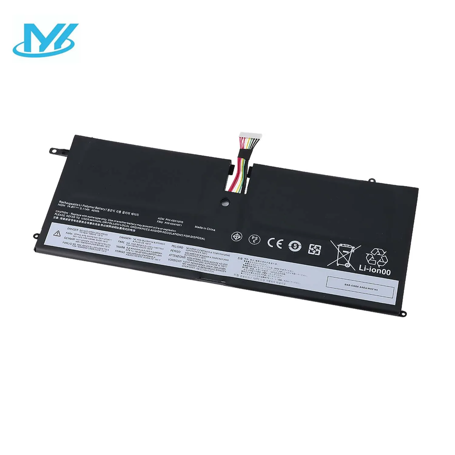 

Литий-ионные батареи для ноутбука 45N1070 45N107, 1 батарея для X1 Carbon 3444 3448 X1C
