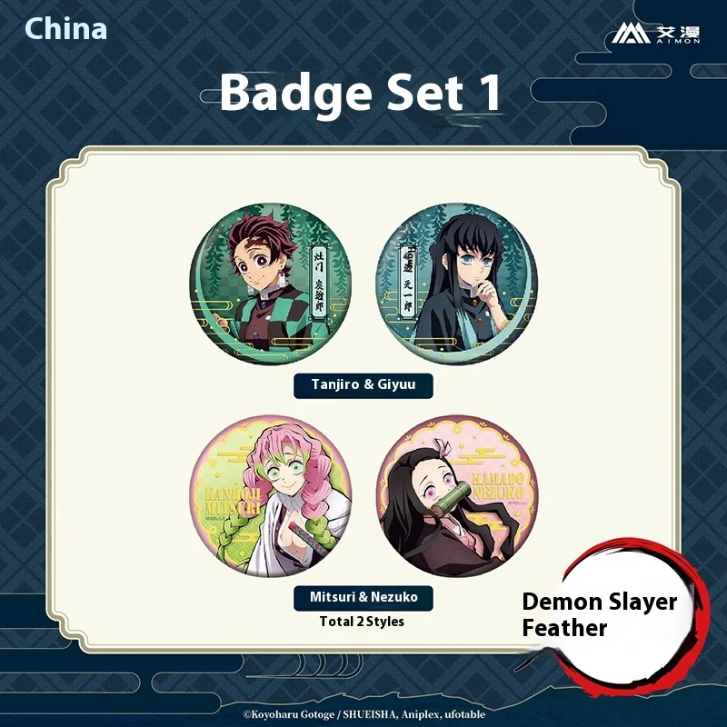 

Hd Print Pins Agatsuma Zenitsu Kanroji Mitsuri Demon Badge Shinobu Tsuyuri Kanao Kamado Tanjirou Kamado Nezuko Броши