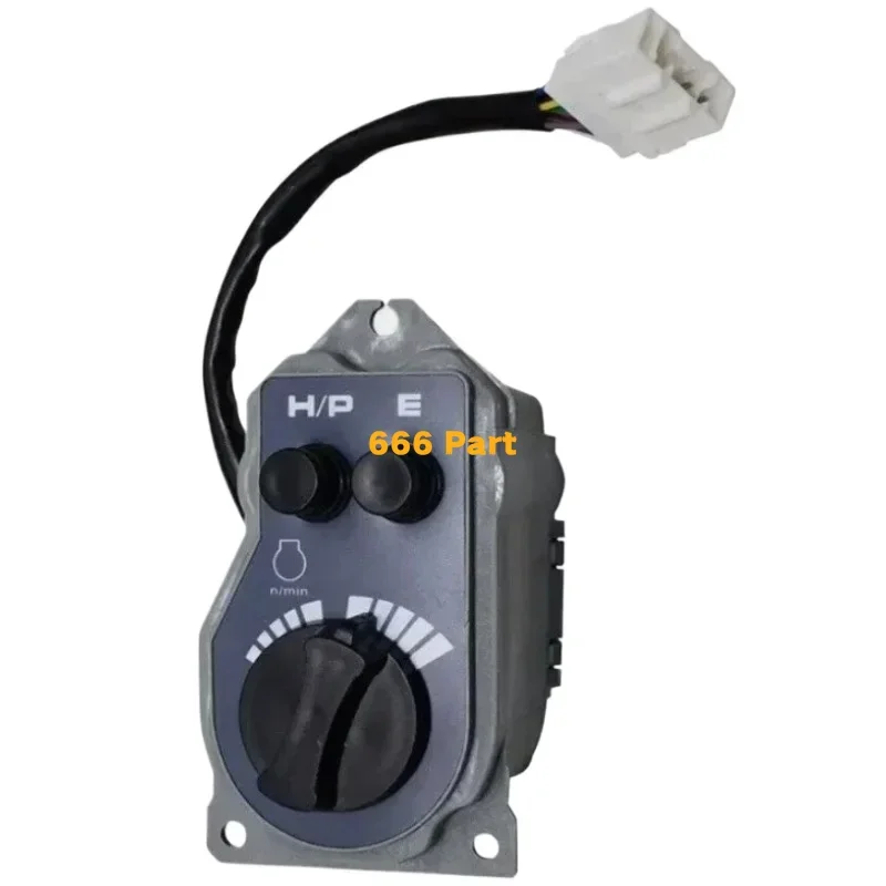 4341545 Fuel Dial Throttle Knob Controller Switch Button for Hitachi EX120-5 EX200-5 EX220-5 EX300-5 Excavator Parts