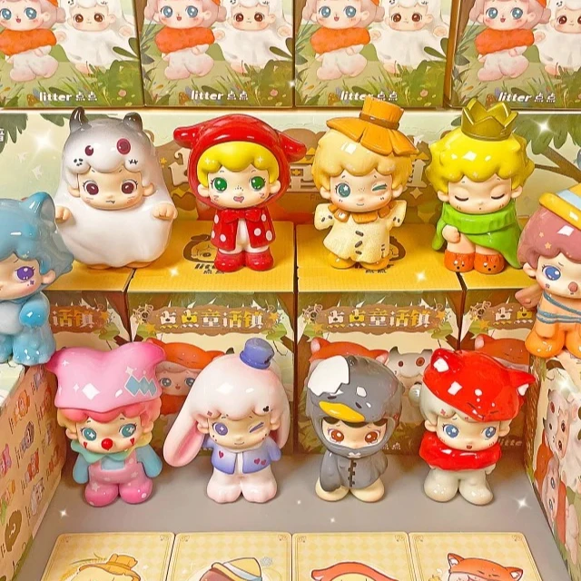 

PopTrendy Toy Fairy Tale Town Serie Слепые коробки Милый портативный офисный мальчик Surpri Подарок Модная игрушка Орнамент Mystery Box Коллекционная
