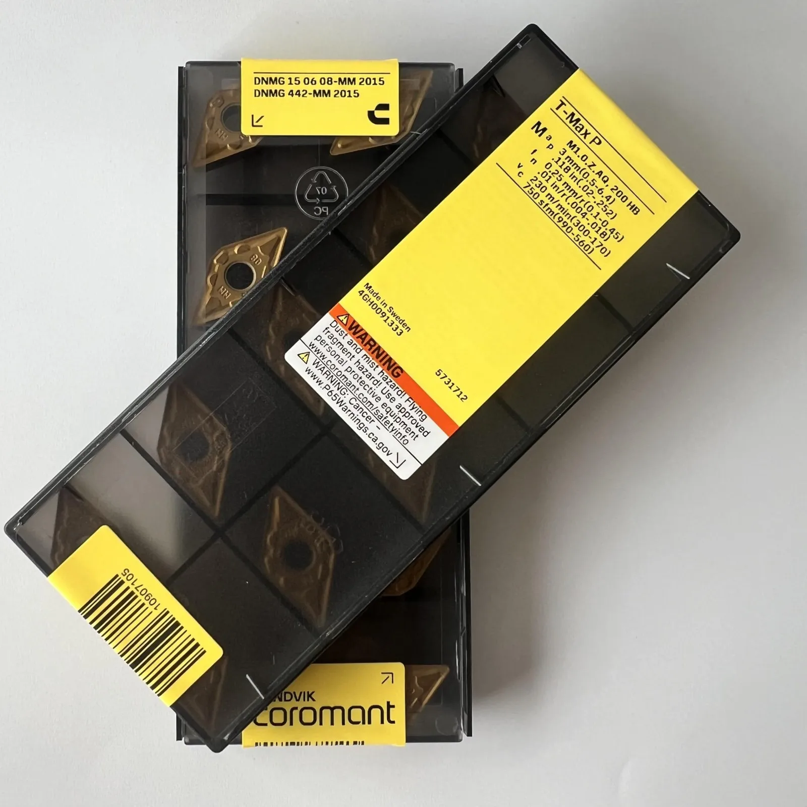 

SANDVIK / DNMG150608-MM 2015 / Original Swedish hard alloy blade 10 Pcs