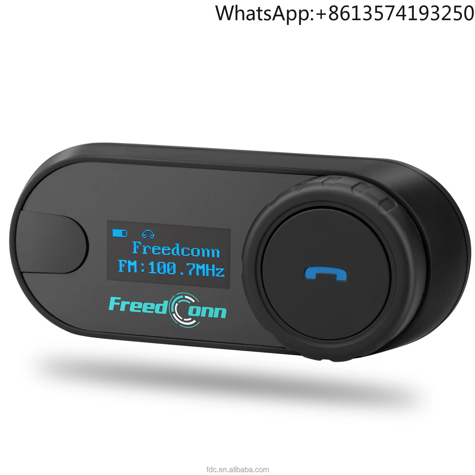 Беспроводная Bluetooth-гарнитура Freedconn T COM SC для мотоциклетных шлемов с функцией обмена музыкой и интеркомом