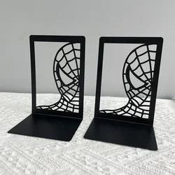 1Pair Marvel Spider-Man Bookends Classics Movie Periphery Desk Decoration Retractable Book Support Accessories for Fans