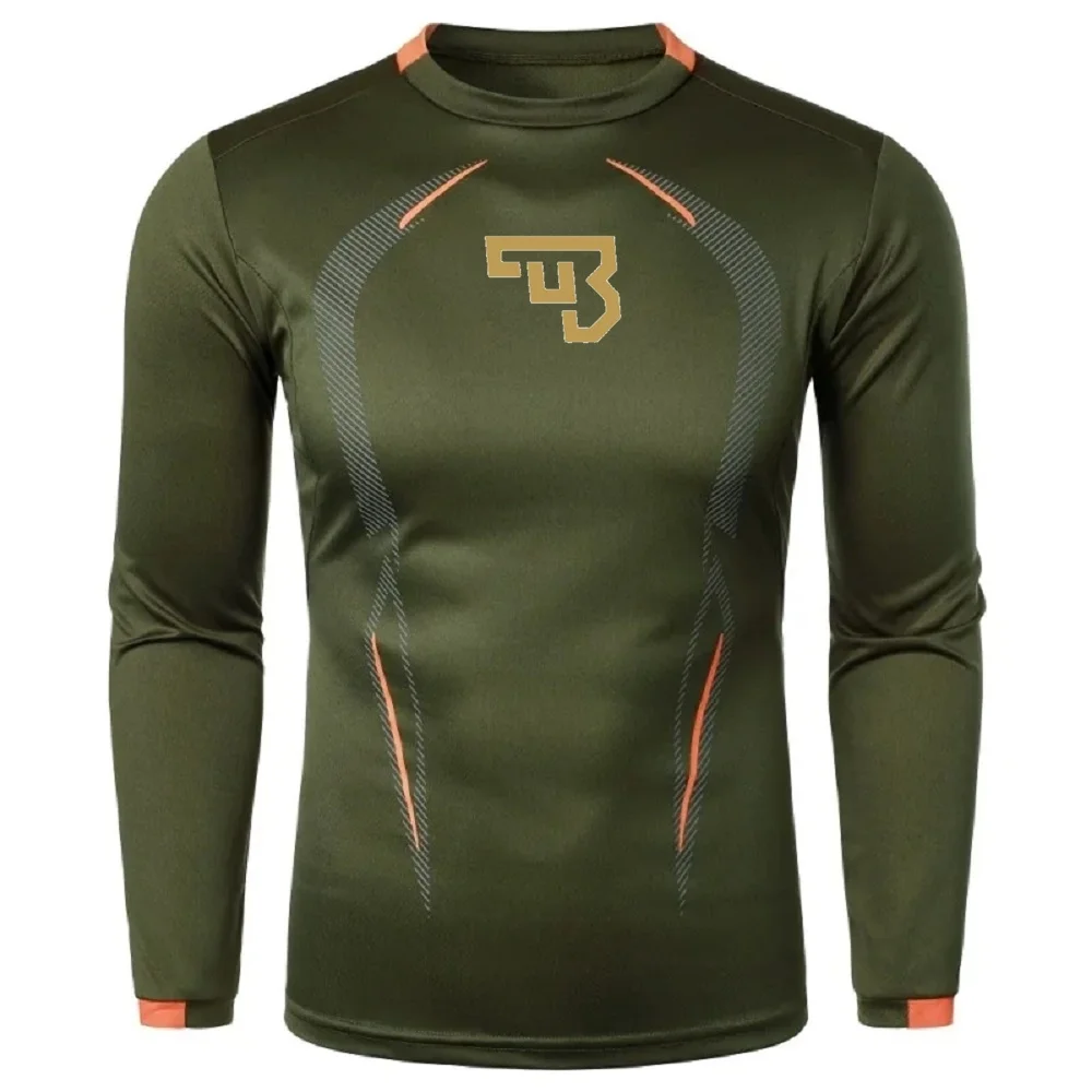Camiseta de manga larga CZ Ceska Zbrojovka, signo de armas de fuego, entrenamiento de ejercicio para hombres, camiseta transpirable de secado rápido, camiseta deportiva de manga larga para hombres