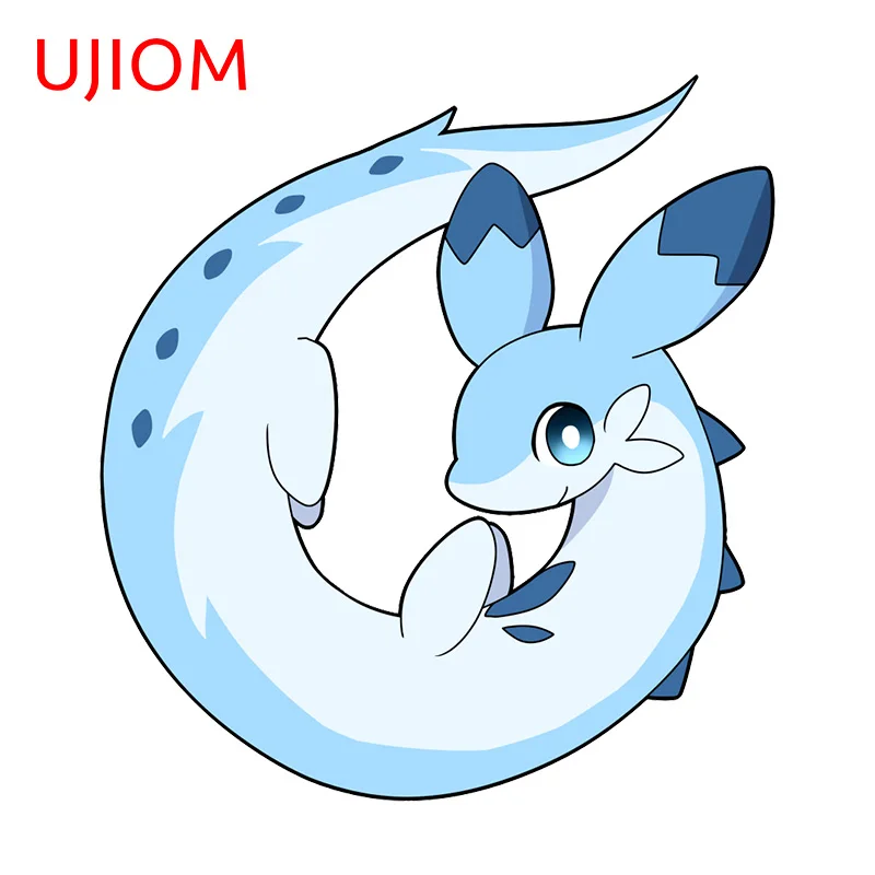 UJIOM 13cm X 12.1cm Cartoon Chillet Palworld Wall Stickers Waterproof Sunscreen Living Room Bathroom Decal Wallpapers Home Decor