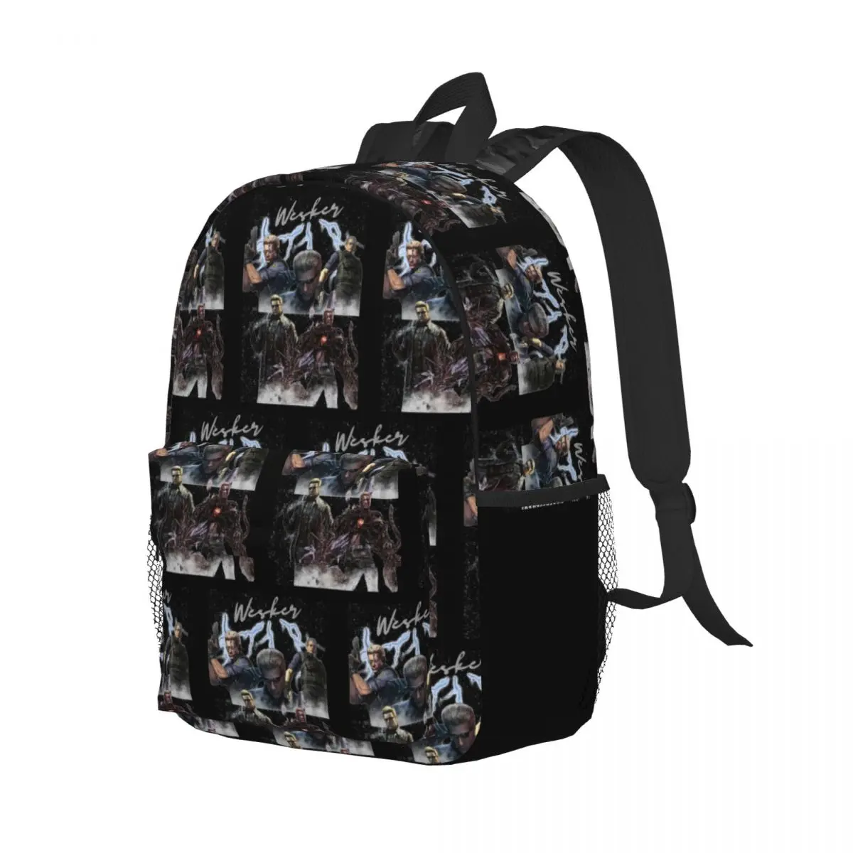 Albert Wesker Collage-Rucksack für Studenten, Jungen, Mädchen, Büchertasche, Herren, Damen, Schultasche, Computer-Umhängetaschen