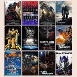 The Movie Original Classic Movie Poster Transformers Prin and Painting Canvas Poster Bedroom Sport Landscape Office Home Decor