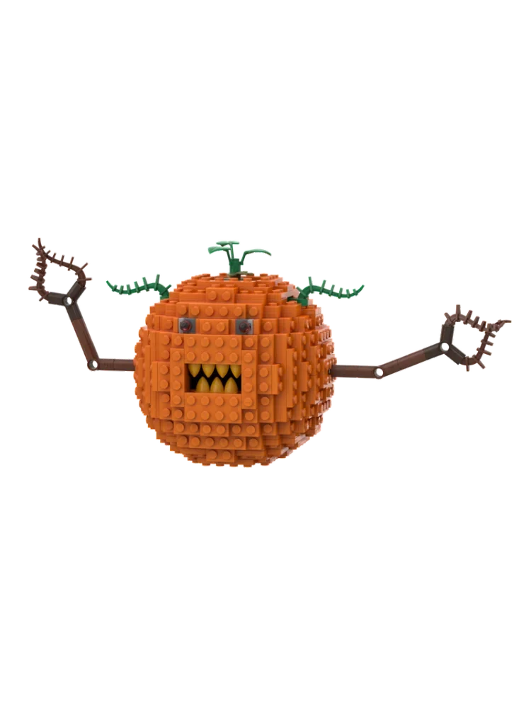 MOC 344PCS Ghost Pumpkin Building Blocks Set Stranger Monster Action Figures Model Toys Halloween Decoration Ideas Gift for Kids