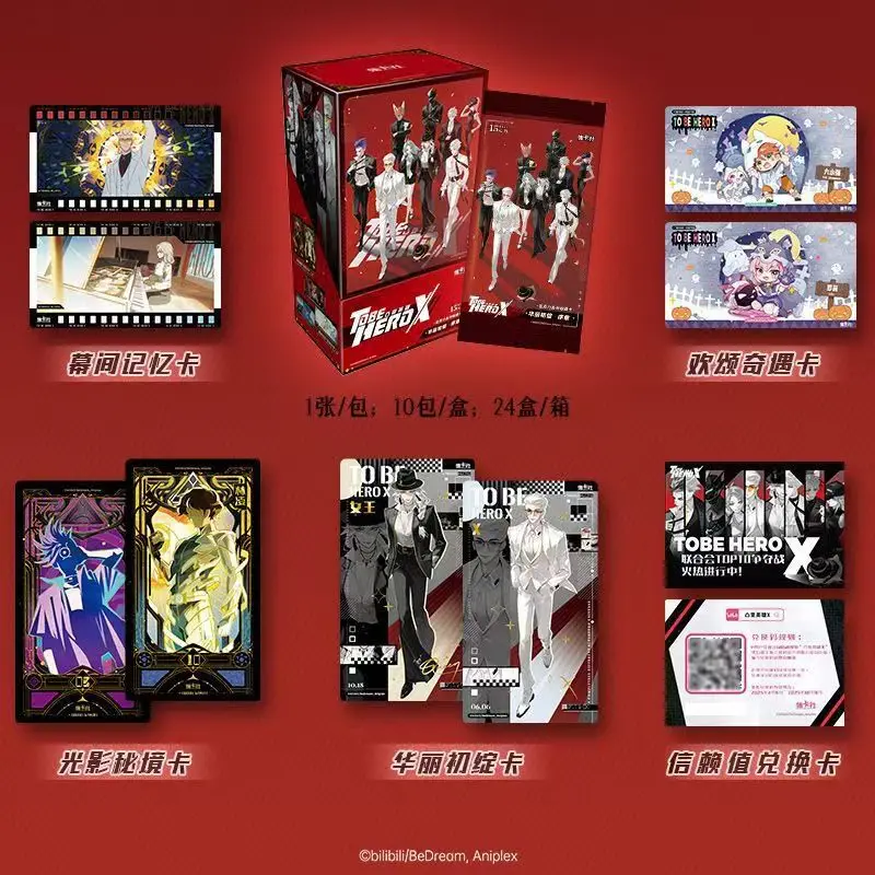 Original To Be Hero X Convex Hero Collection Of Acrylic Cards Vol.2 What Is A Hero Card Animation Anime Peripherals Collect Toys