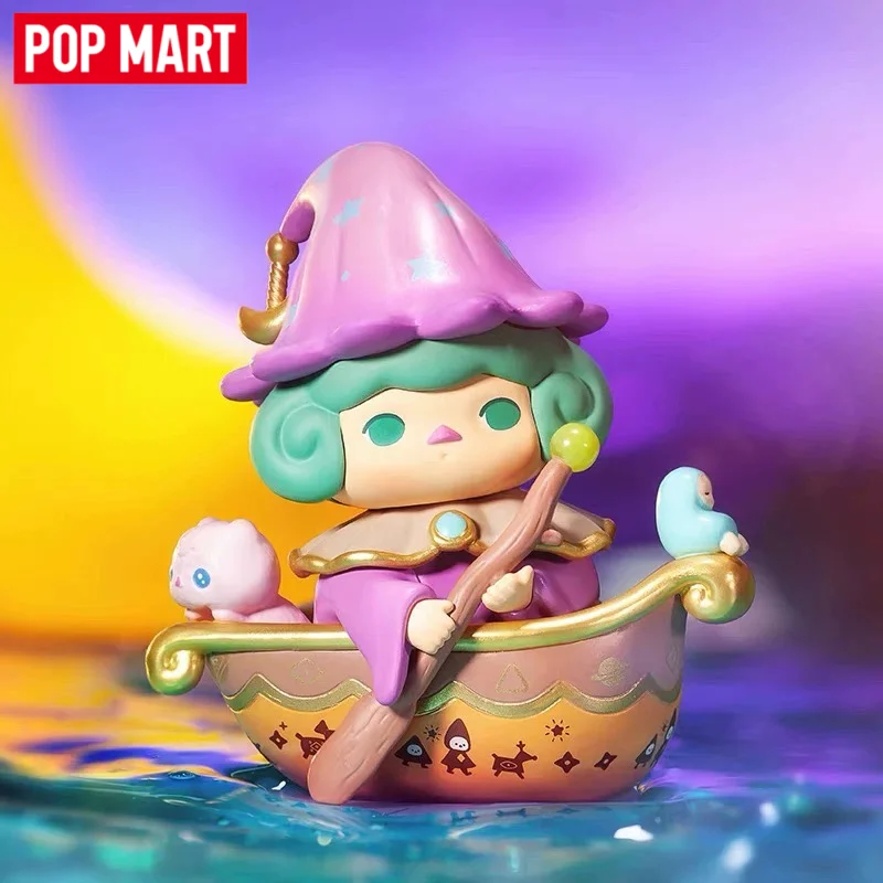 

POP MART Pucky What Are The Fairies Doing Blind Box Anime Action Figure Mystery Box Surprise Collectible Doll Toy Birthday Gifts