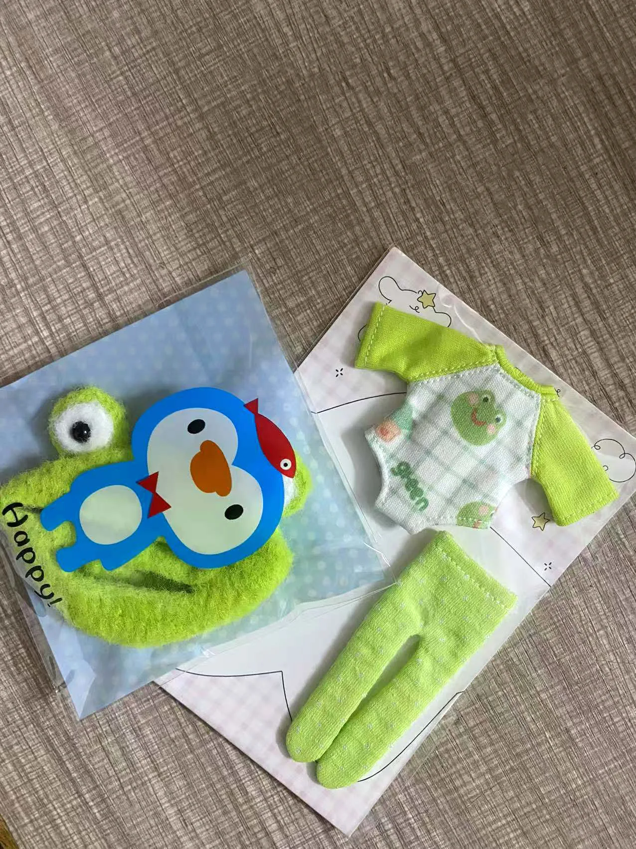 

Dula Doll Clothes Dress Lovely Little frog set skirt Ob11 gsc Doll Accessories