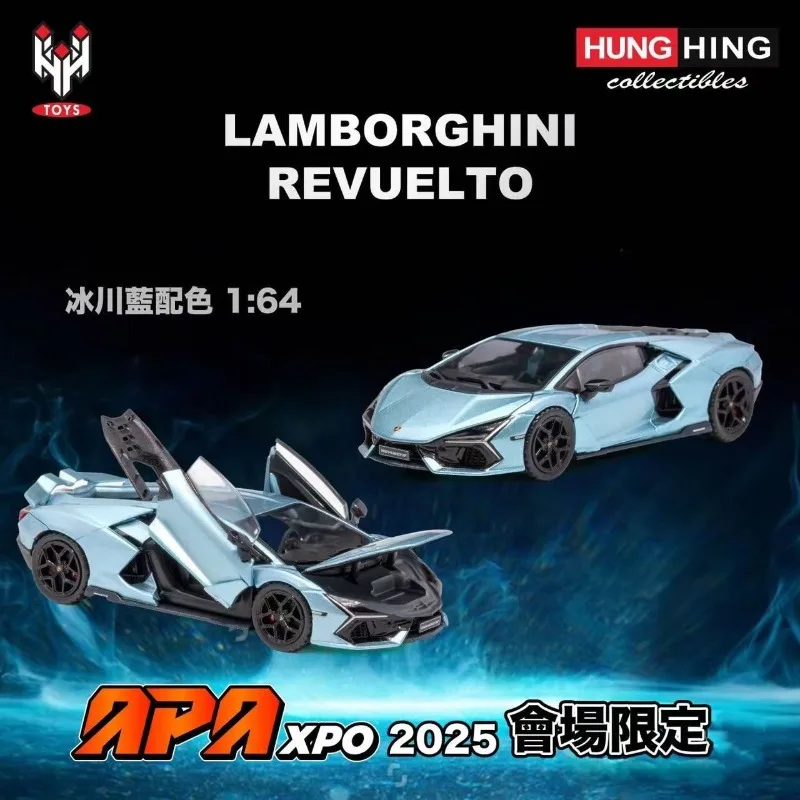 HH Speelgoed 1/64 Revuelto LB744 APAxpo Legering Motorvoertuig Speelgoed spuitgieten Metalen Model Collectie Jongen Kerstcadeaus