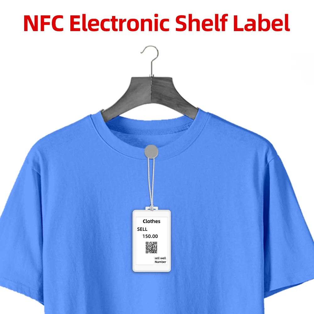 3.52" Passive Smart Electronic Badge Work Badge Electronic Paper Ink Screen Paperless Office Employee Smart ID Badge