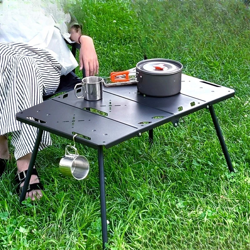 

Многофункциональный тактический стол для пикника, кемпинга, складной стол из алюминиевого сплава, легкий, сверхлегкий, маленький столик
