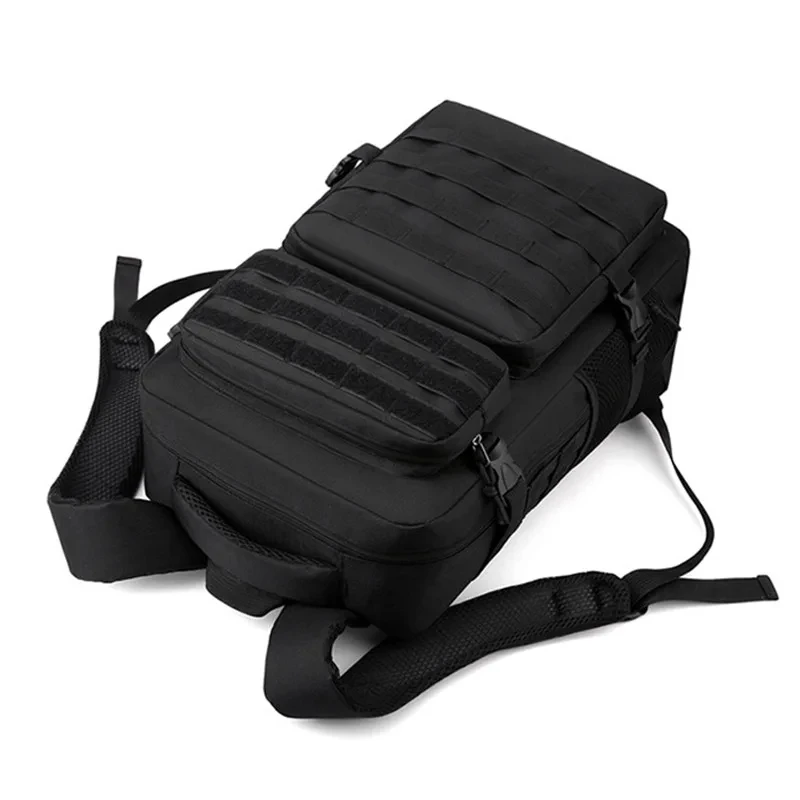 Outdoor Taktischer Rucksack Camping Camouflage Bergsteigen Rucksäcke Rucksack Molle Männer Große Sport Wandern Daypack Schulter Tasche – Detail 12