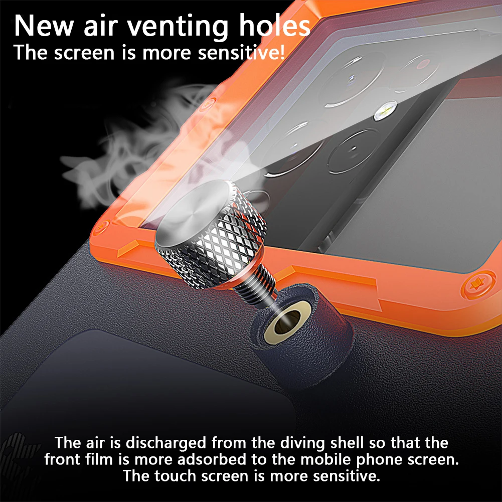 

Чехол для телефона для подводного плавания, профессиональный чехол для телефона для подводного плавания, универсальный водонепроницаемый чехол для мобильного телефона для подводной фотосъемки и видео