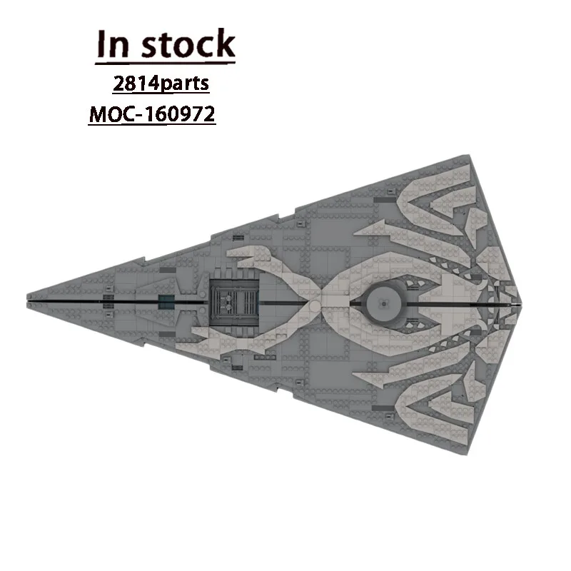 

MOC-160972 Movie Outer Space Spaceship Battleship Building Block Model 2814 Parts Creative Boys Children's Birthday Toy Gift