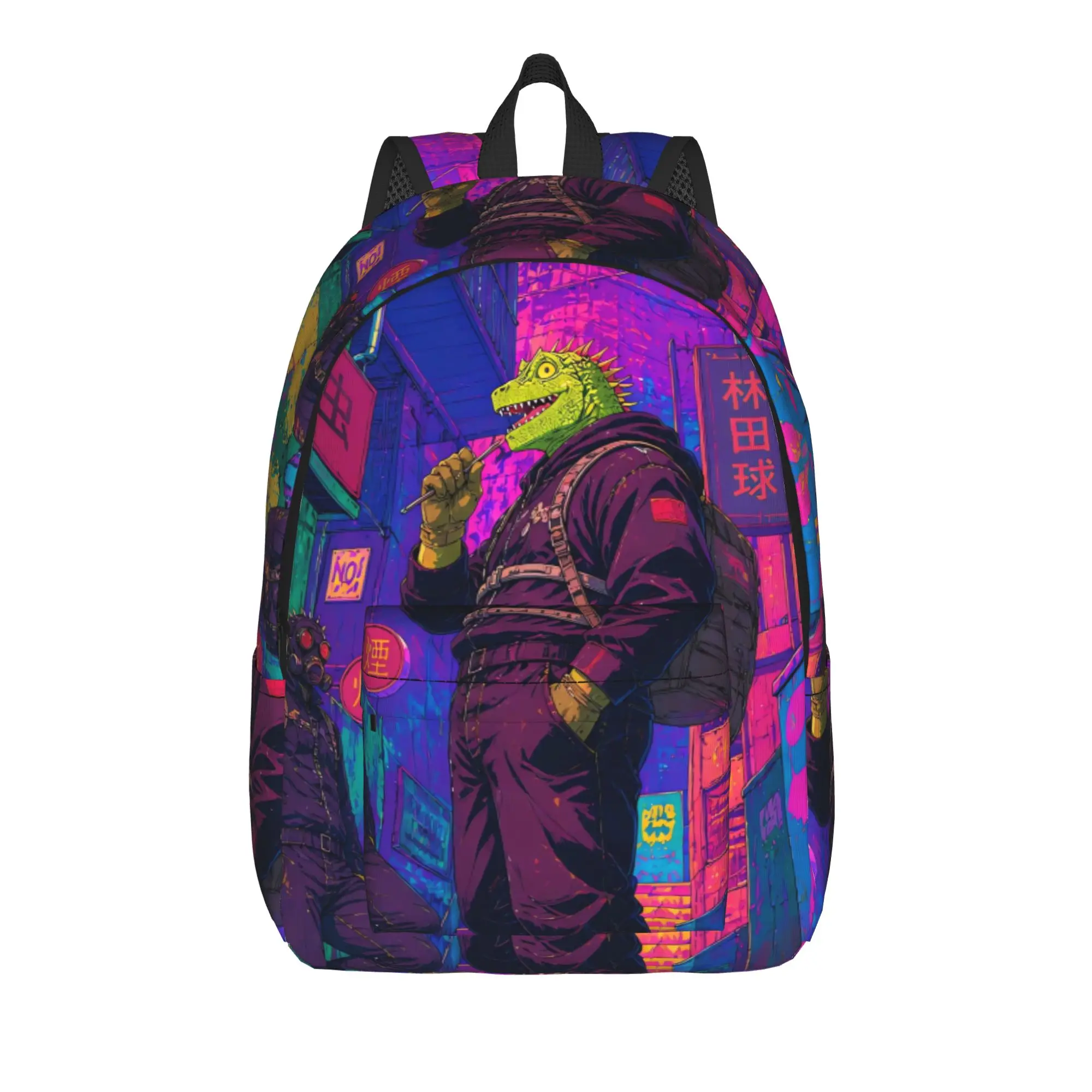 Dorohedoro Backpack  Elegant Backpacks Student Outdoor Print High School Bags Colorful Rucksack