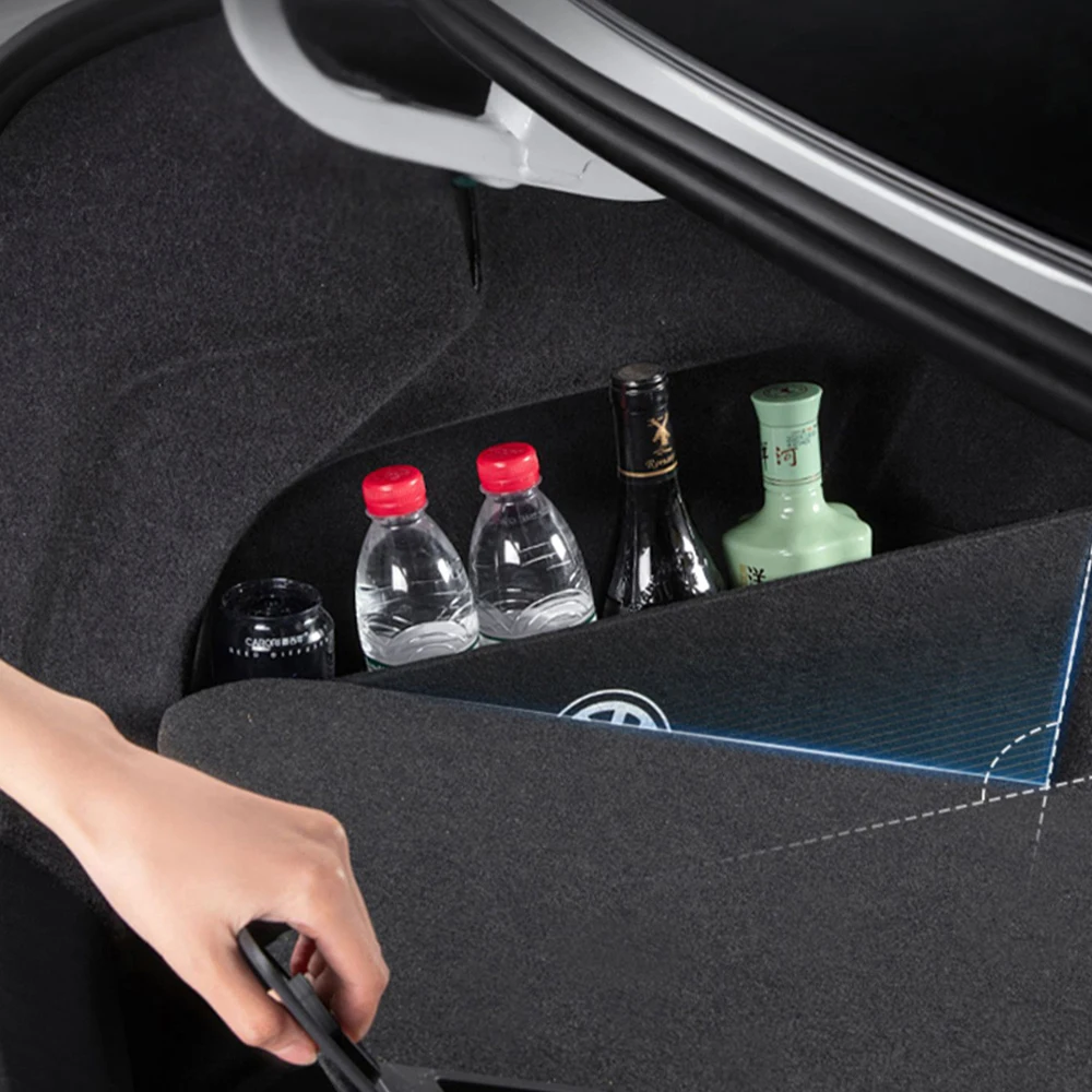 Car Trunk Organizer Side Storage Panel Cargo Partition Board for Toyota Camry XV40 XV50 XV70 XV80 2006-2025 Auto Accessories