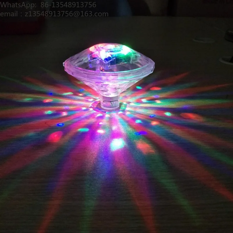 New Diamond Style Bathtub Light, Creative Waterproof Decor Lamp for Swimming Pool & Bathroom Atmosphere
