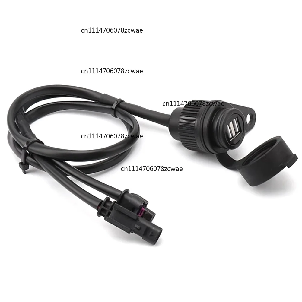 for BMW R1200GS R1250GS F700GS F750GS F800GS F850GS ADV Accessories with Lossless Line Motorcycle USB Double Socket