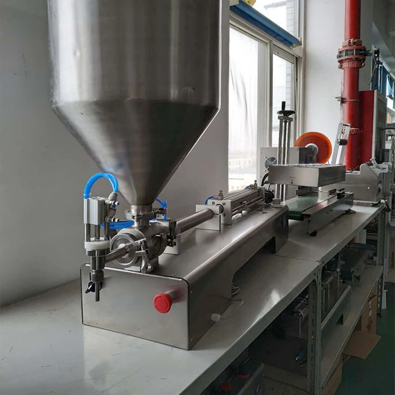 PBOBP Liquid Paste Dual Purpose Filling Machine Stainless Steel Commercial Single Head Paste Filling Machine