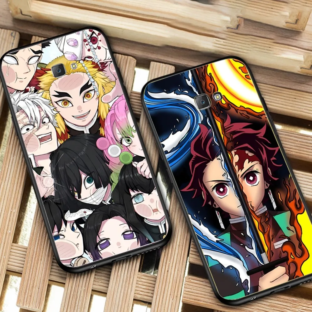 

Anime D-Demon S-Slayer Phone Case For Samsung J 7 plus 7core J7 neo J6 plus prime J6 J4 J5 Mobile Cover