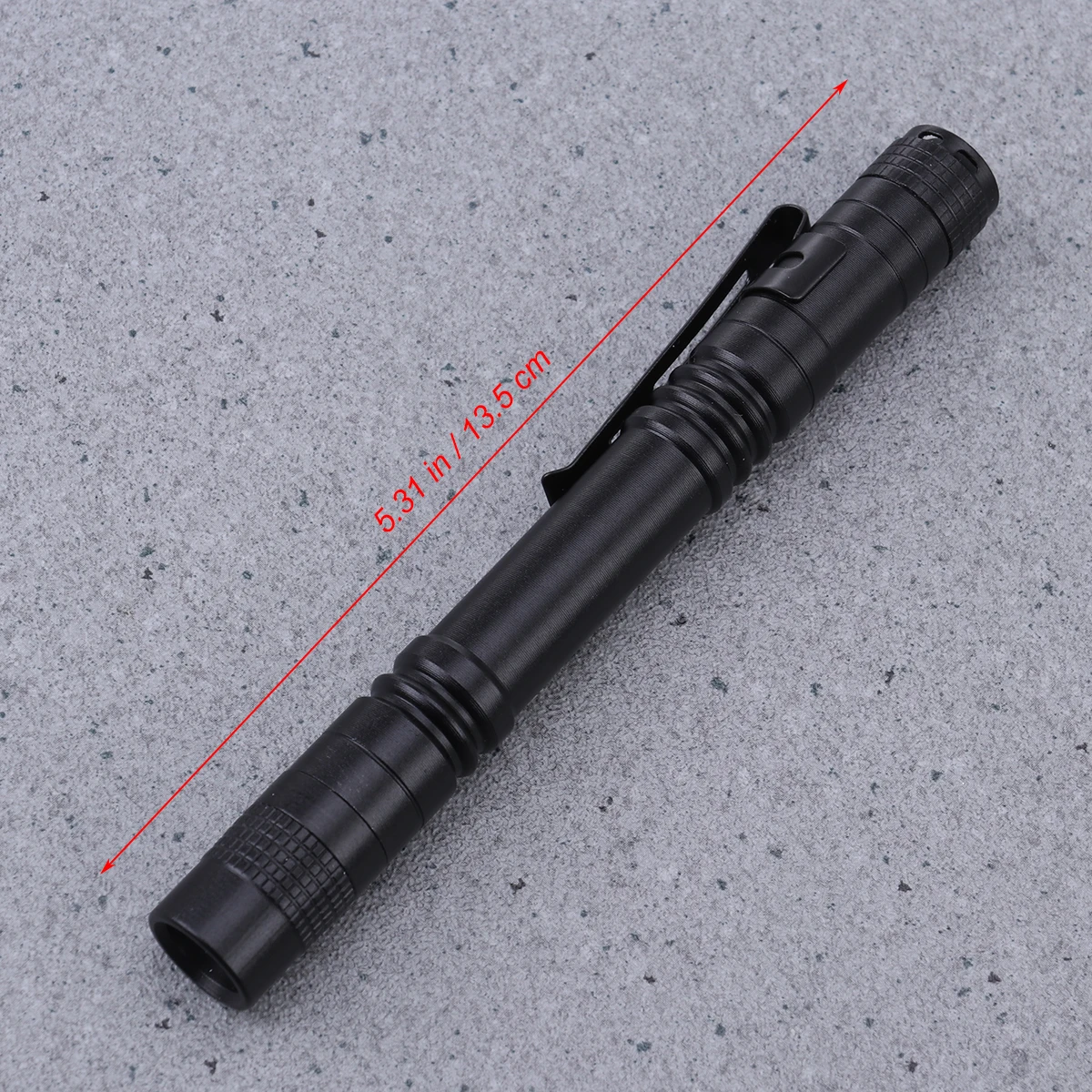 

LED Pen Light Aluminum Alloy Body Mini Flashlight Portable Torch 133mm
