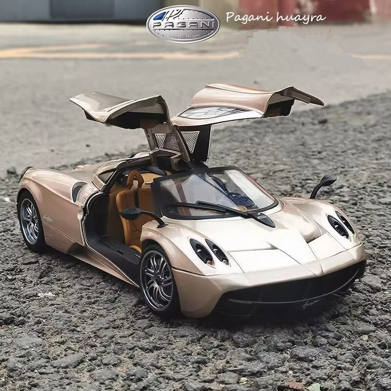 

1/18 PAGANI HUAYRA Alloy Sports Car Model Diecast Metal Toy Vehicles Racing High Simulation Collectibles Boy Kids Birthday Gifts