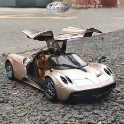 1/18 PAGANI HUAYRA Alloy Sports Car Model Diecast Metal Toy Vehicles Racing High Simulation Collectibles Boy Kids Birthday Gifts