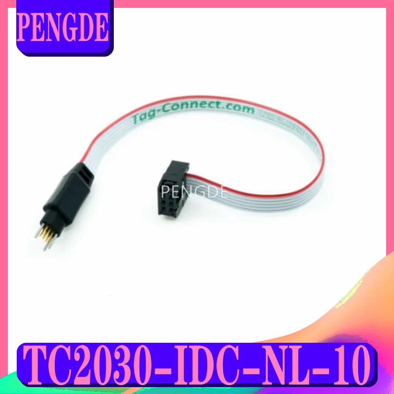 Spot TC2030-IDC-NL-10 6-Pin Plug-of-Nails™ Spring-Pin Cable0