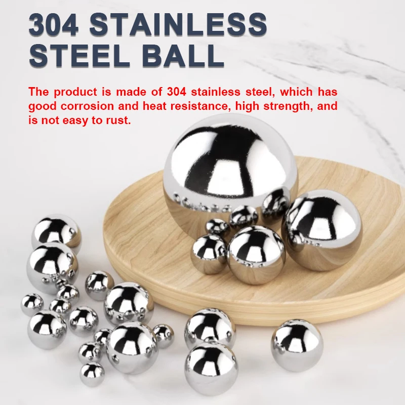 1Pcs 304 Stainless Steel Ball Staircase Guardrail Decorative Ball is a 0.6MM Hollow Ball With a Diameter Ranging From 16~300MM