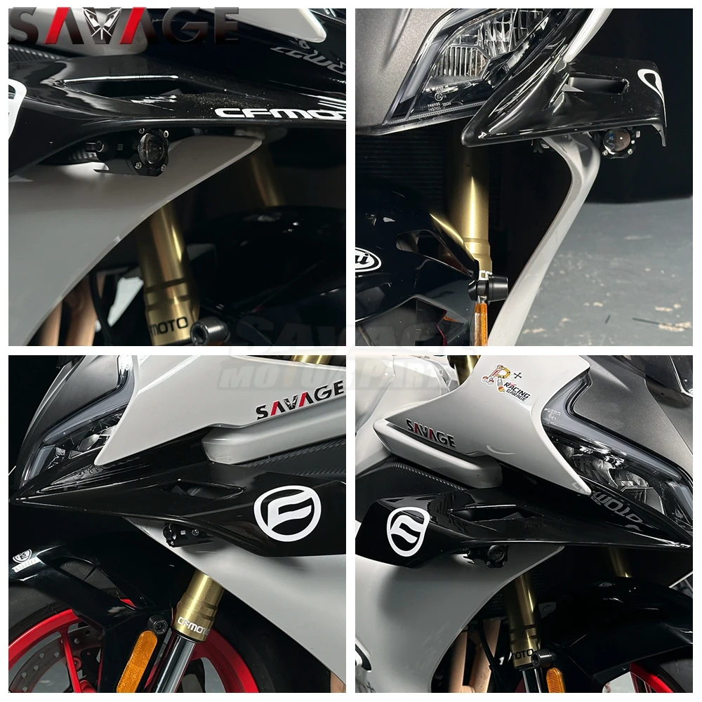 450SR-S 2026 Motorcycle Headlight Fog Lights For CFMOTO 450SS 450SR 2024-2025 Led Auxiliary Driving Light Spotlight Headlamp