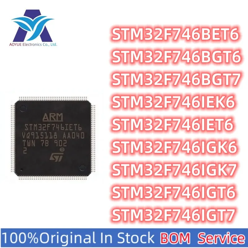 

STM32F746BET6 STM32F746BGT6 STM32F746BGT7 STM32F746IEK6 STM32F746IET6 STM32F746IGK6 STM32F746IGK7 STM32F746IGT6 STM32F746IGT7