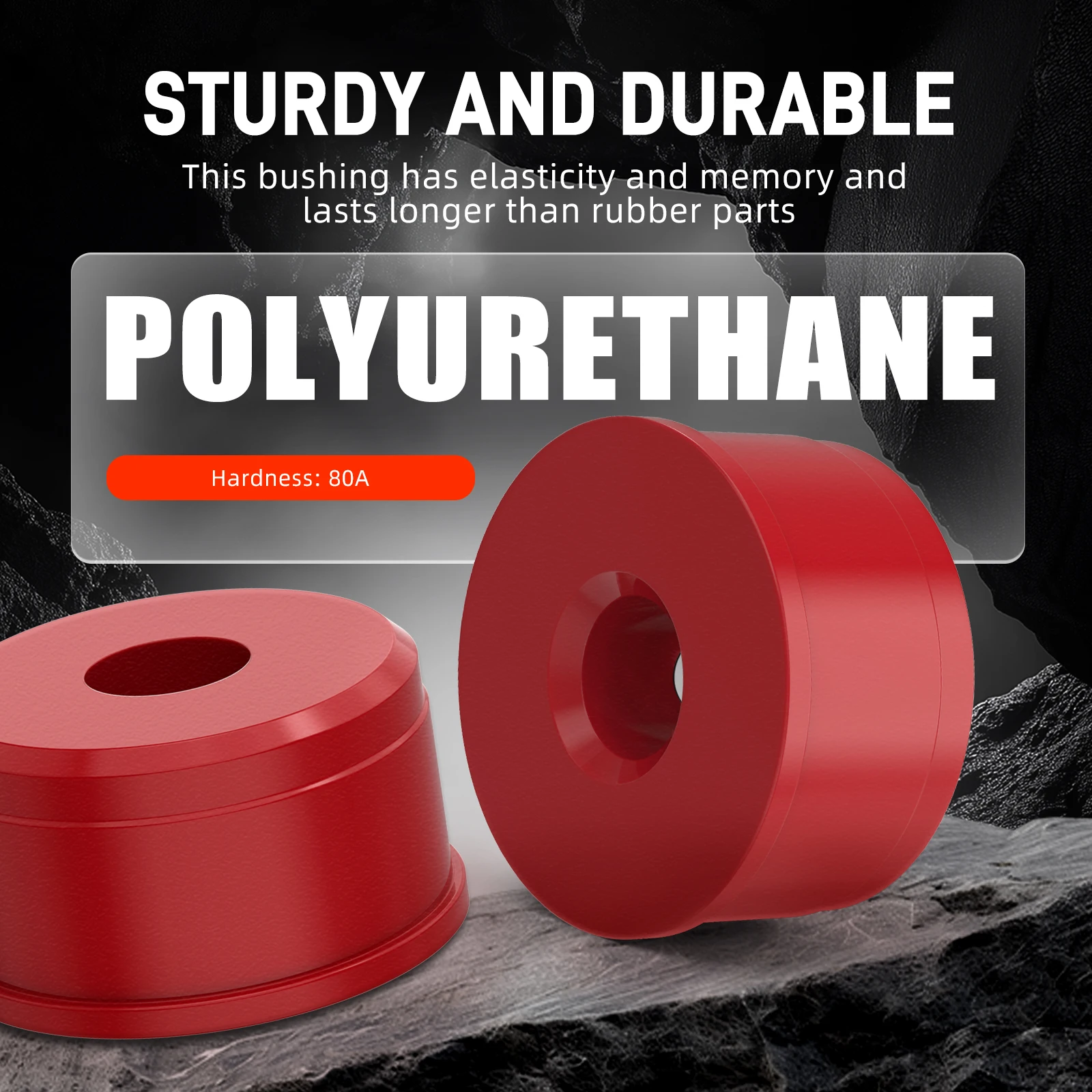 البطانات ذراع التحكم الأمامية من مادة البولي يوريثين 80A لسيارات BMW E36,E30,M3 E36,M3 E30,Z3، استبدال لـ 31129059288,31129064875,31129058931