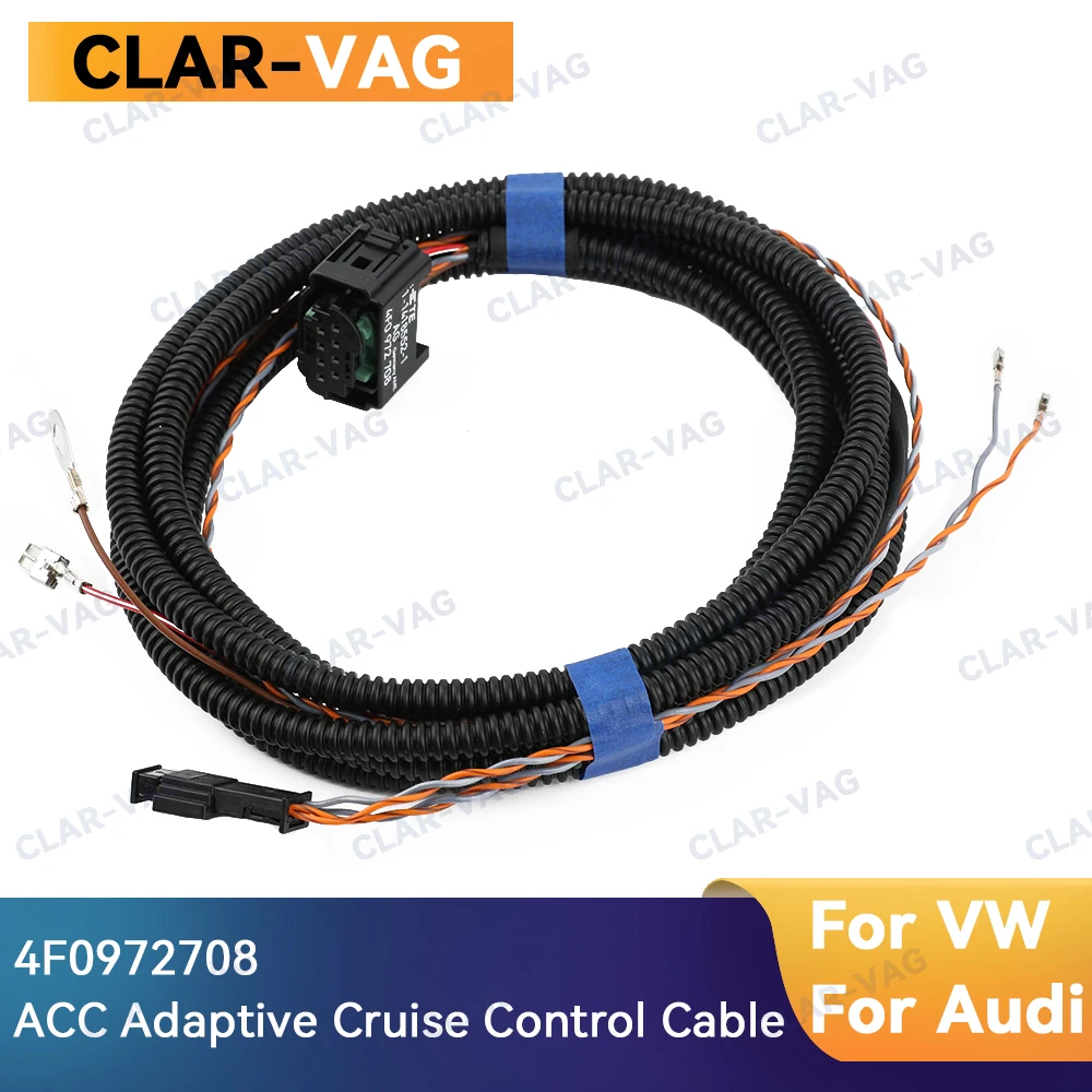 

For VW Golf 7 MK7 R A3 OEM Car Install ACC Adaptive Cruise Control Active Cruise Cable Wiring Harness 4F0 972 708 4F0972708