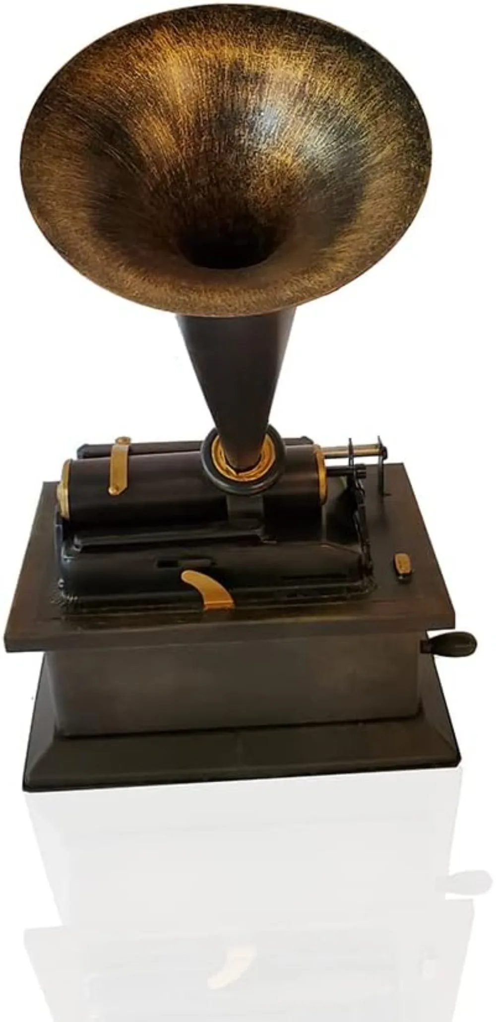 1901 Edison Standard Model A Phonograph Display-Only - Model Made from Iron - A Glimpse into The Past