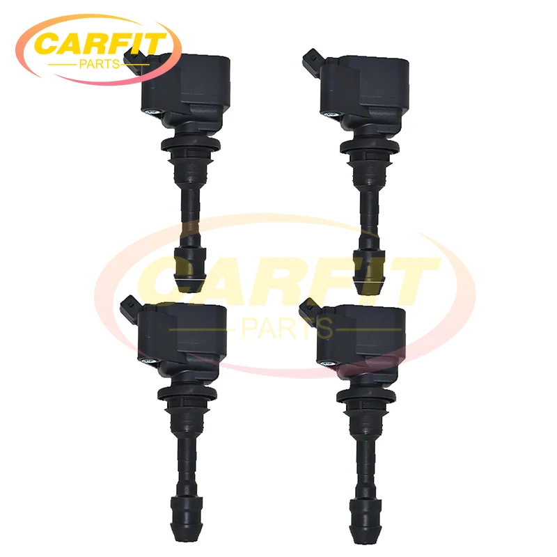 

4Pcs PW812018 047B30810 77250002 A2C53283938 Ignition Coils For Proton Gen 2 Persona Preve S16 Satria Suprima 1.6L & Turbo