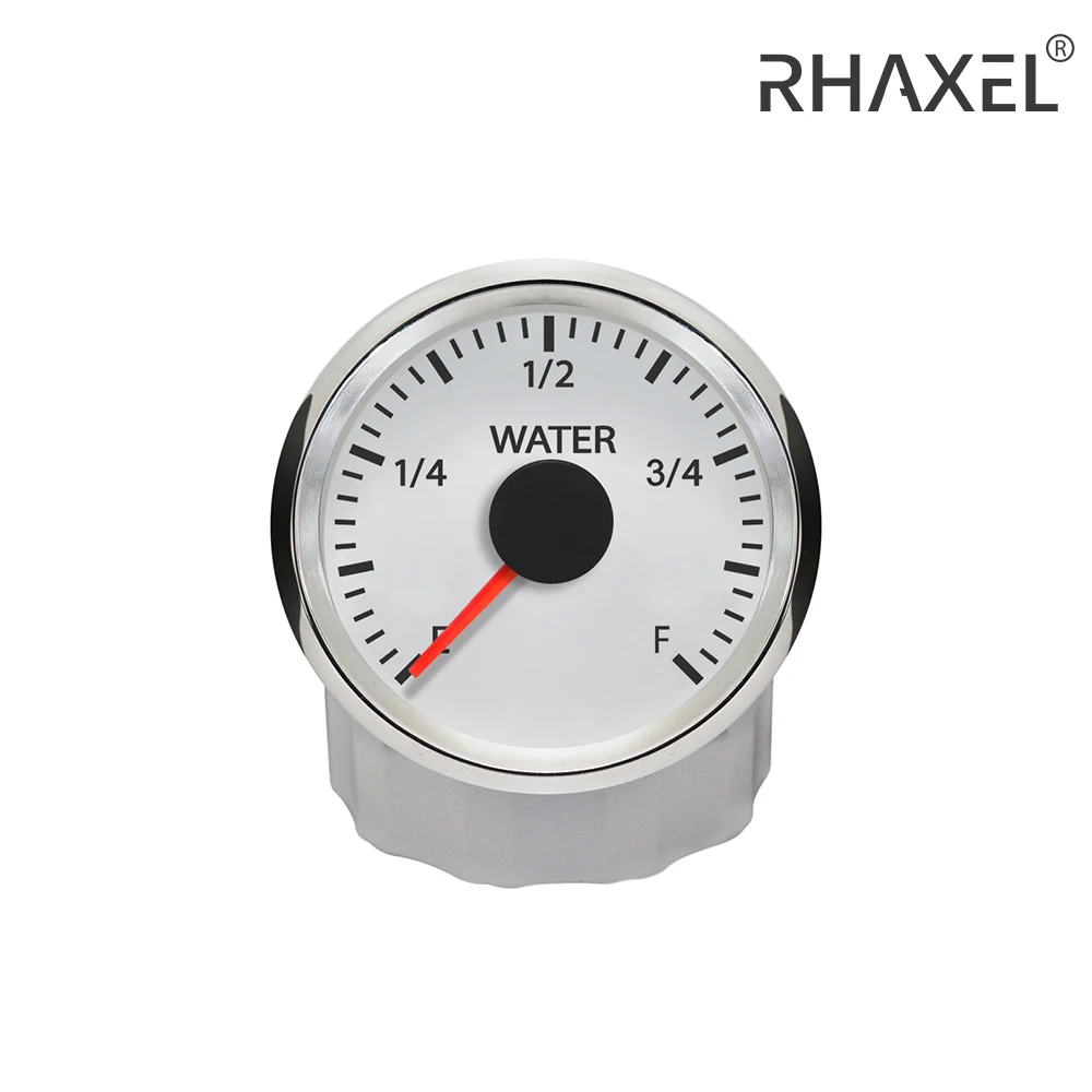 RHAXEL 52mm Wi-Fi Water Level Gauge with Backlight Programmable Meter Compatible with All Signal Sensor 12V/24V for Car Boat