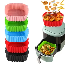Silicone Multi-color Food Grade Silicone Square Air Fryer Tray for 7QT Air Fryer