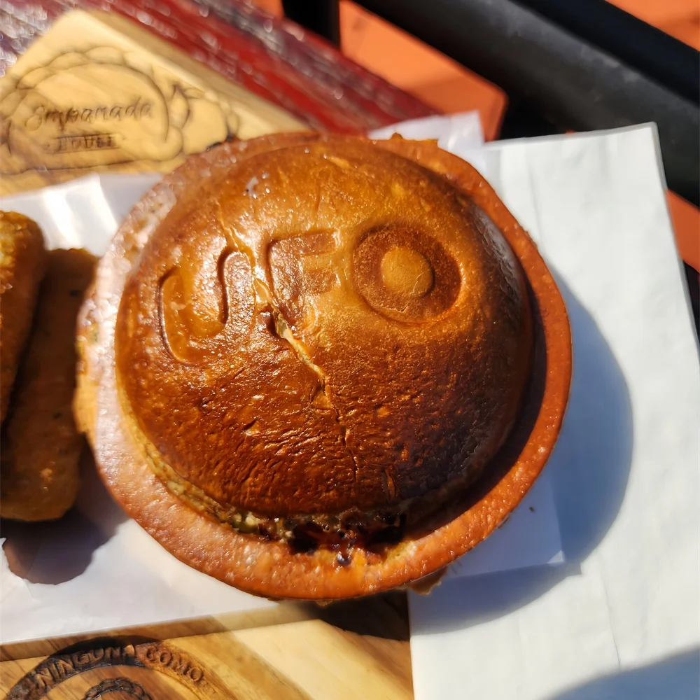 

【2026】Snack Baking Equipment Commercial Sandwich Panini Hamburger Press Grill Machine Electric Big UFO Burger Maker Machine