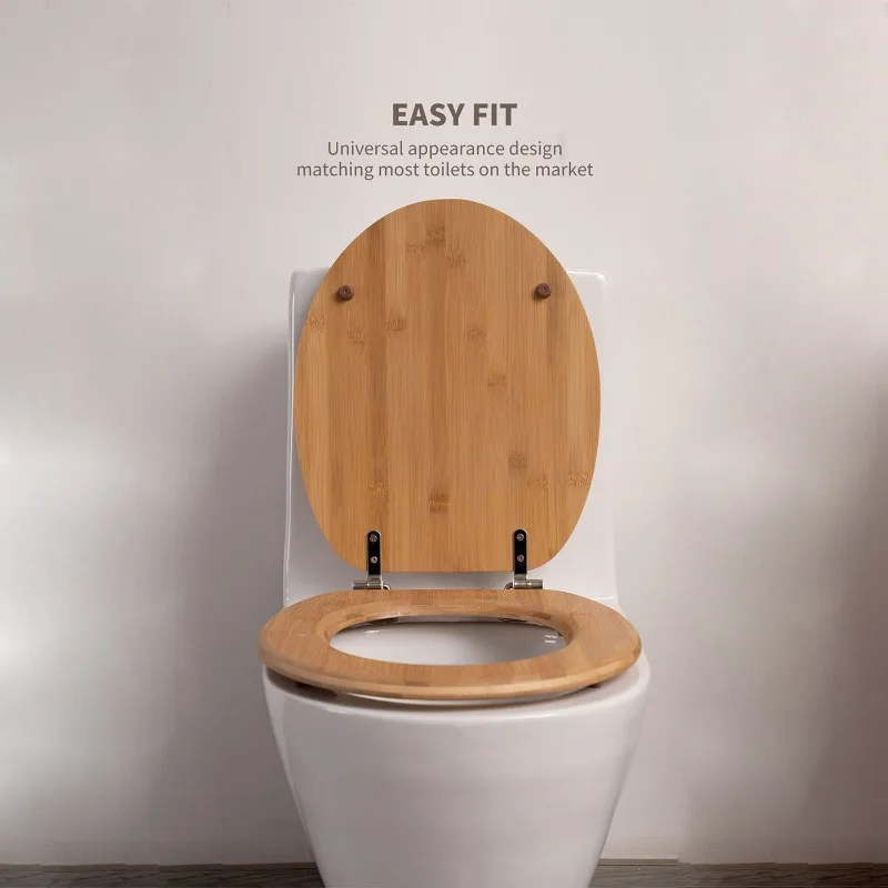 

Suitable for Thickened Pine ToiletCover Universal ToiletSeat Plate Seat ToiletCover Ring Set