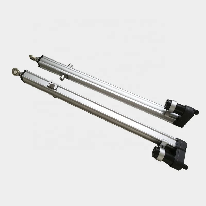 Solar Linear Actuator Satellite Dish 1000mm Stroke 10000N Adjustable Stroke 12v Pneumatic Cylinder