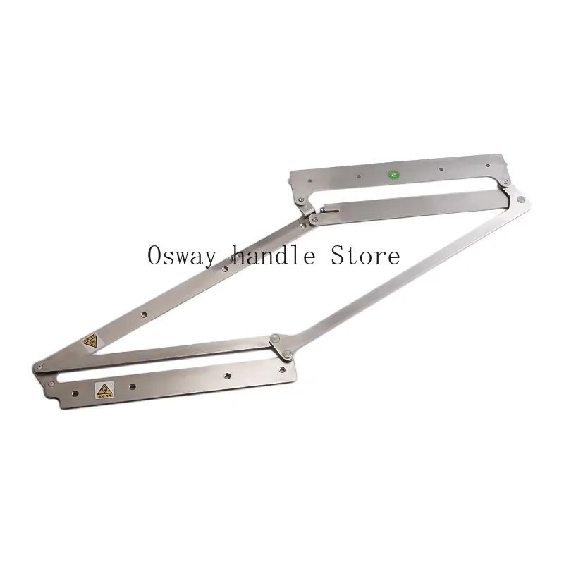 600-1000mm Wide Wooden Door Stainless Steel Folding Silent Hinge Hardware 180 Degrees Folding Door Hinge
